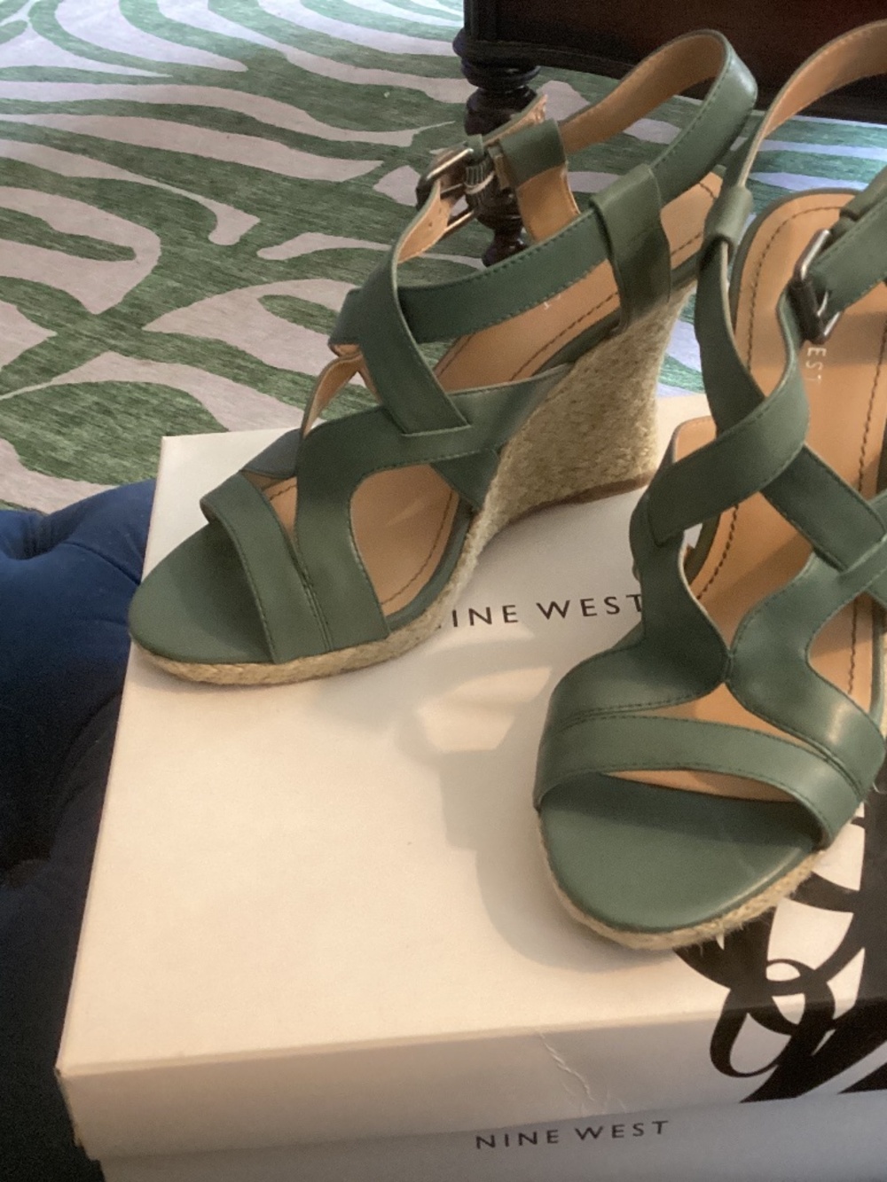 Nine West wedge shoes